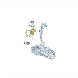3QF919087F Volkswagen Fuel Pump