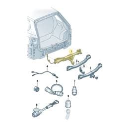 5NA092160J Volkswagen Tow Hitch Bracket