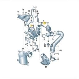 WHT007621 Volkswagen Double Stud