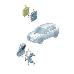 5QE035335Q Volkswagen Engine Noise Control Unit