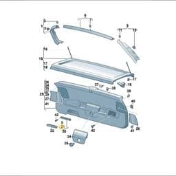 N90776001 Volkswagen Clip