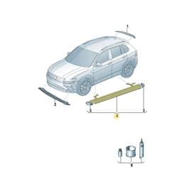 5NA071691A Volkswagen Coolant Reservoir Bracket
