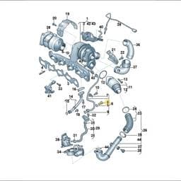 N0210717 Volkswagen Screw