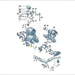 N10645302 Volkswagen Hexagon Flange Screw