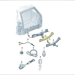 5NA092103D Volkswagen Tow Hitch Bracket