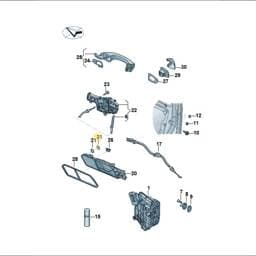 N0152785 Volkswagen Washer