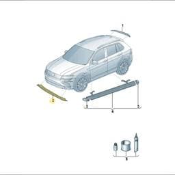 5NA071608 Volkswagen Coolant Reservoir Bolt