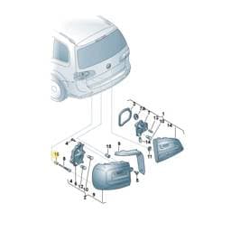 N90781502 Volkswagen Cap Nut