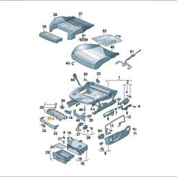 N10340004 Volkswagen Nut With Washer
