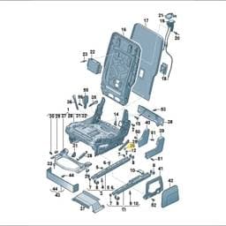 N90060203 Volkswagen Clamping Washer