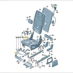 N90251001 Volkswagen Pop Rivet