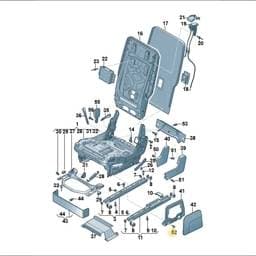 N10657101 Volkswagen Oval Head Panel Screw
