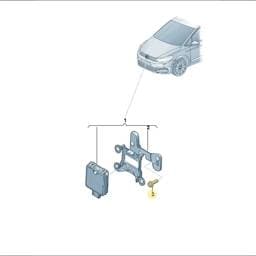 N10009207 Volkswagen Hexagon Head Bolt