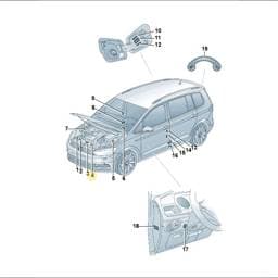 701010701R Volkswagen Bracket