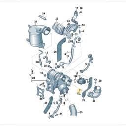 N90643907 Volkswagen Hexagon Head Bolt