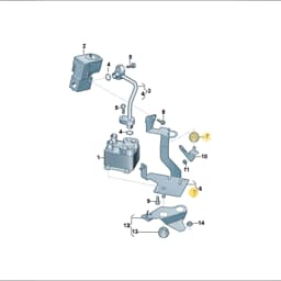 8K0614177 Volkswagen Decoupling Element
