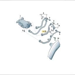 WHT008617 Volkswagen Toothed Lock Washer