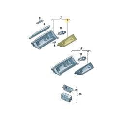 7P6857311B Volkswagen Ashtray Insert
