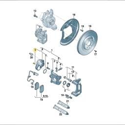N10285506 Volkswagen Self-Locking Socket Head Bolt