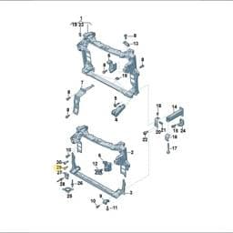 N91262801 Volkswagen Hex Socket Head Bolt