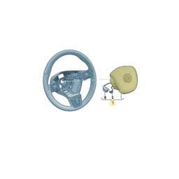 7P6880201M4A1 Volkswagen Airbag (Brown 4A1)