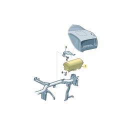 7P6880204G Volkswagen Airbag Unit