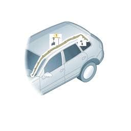 7P6880742D Volkswagen Head Airbag Unit