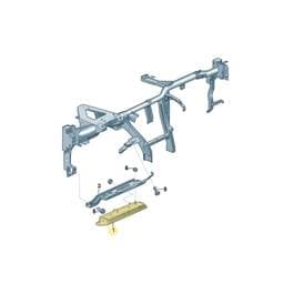 7P2880841 Volkswagen Knee Airbag Unit