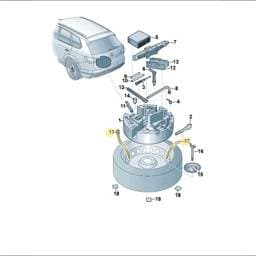 6Q0867749 Volkswagen Accessory Cap