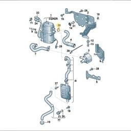 N90561801 Volkswagen Clamp