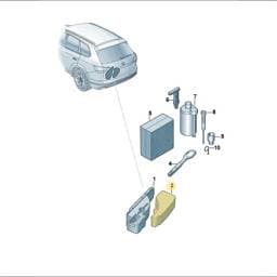 760863470A Volkswagen Support Bracket