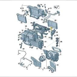 8K0898540 Volkswagen Securing Bolt Set