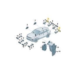 7P6919491 Volkswagen Parking Sensor Bracket