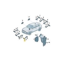 7P6919493B Volkswagen Parking Sensor Bracket