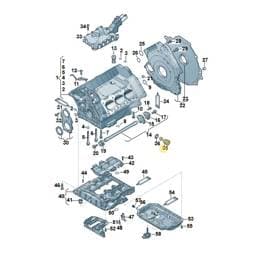 WHT000399 Volkswagen Sealing Plug