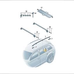 WHT003205A Volkswagen Hex Nut