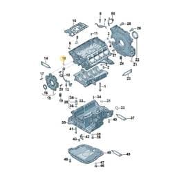 N91020001 Volkswagen O-Ring