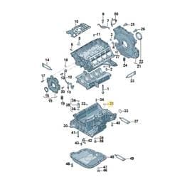 N91008501 Volkswagen O-Ring