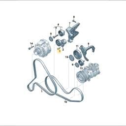 N10742702 Volkswagen Socket Head Bolt