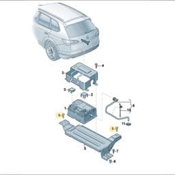 N10794401 Volkswagen Hexagon Bolt