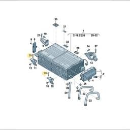 N91094001 Volkswagen Hexagon Bolt
