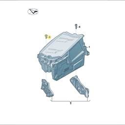 N10621602 Volkswagen Collared Bolt