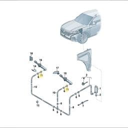 8U0955875 Volkswagen Coupling Element