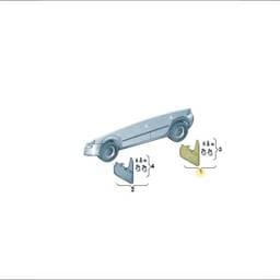 760075101 Volkswagen Mud Flap