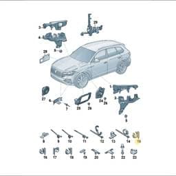 N10774901 Volkswagen Retainer Swivel