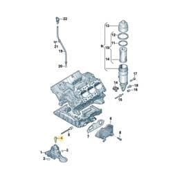 N10612801 Volkswagen Hexagon Socket Bolt