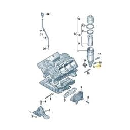 WHT000404 Volkswagen Collar Nut
