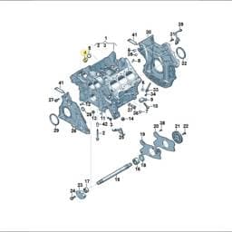 WHT005804 Volkswagen Sealing Plug