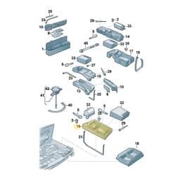 7P6012112D Volkswagen Stowage Box