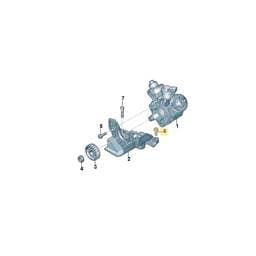 N10686001 Volkswagen Flat Round Head Bolt